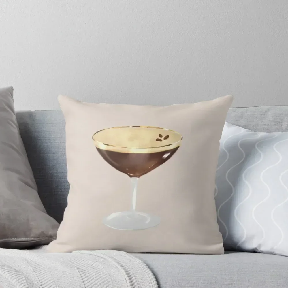 espresso martini 1 Throw Pillow christmas pillow case Pillow Cases Elastic Cover For Sofa