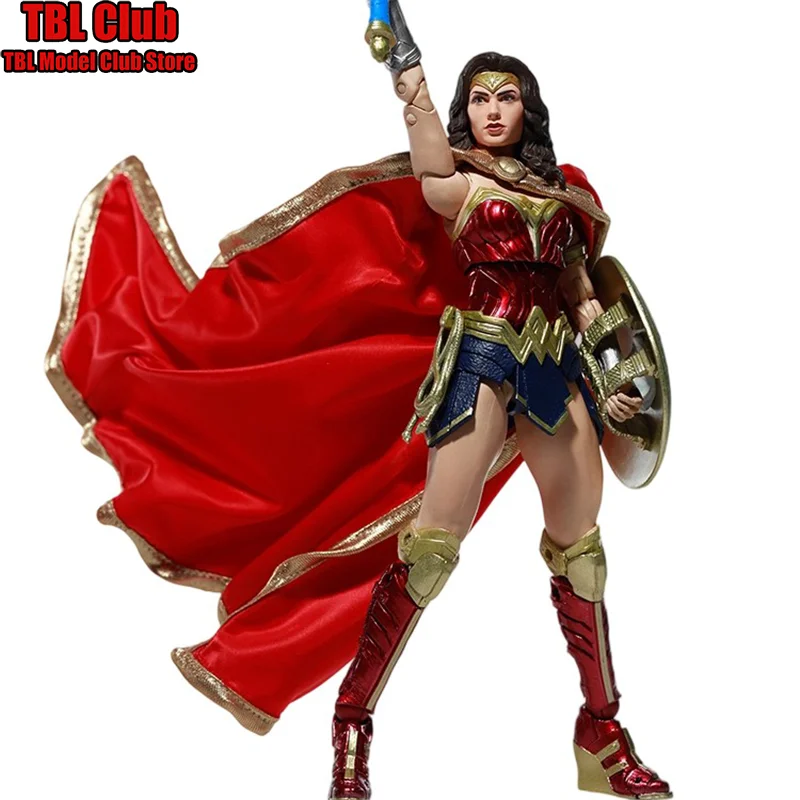

1/12 Scale Female Clothes Red Cloak Combat Nation Princess Diana Sci-Fic Superhero Film For MF 6-inch Action Figure Soldier