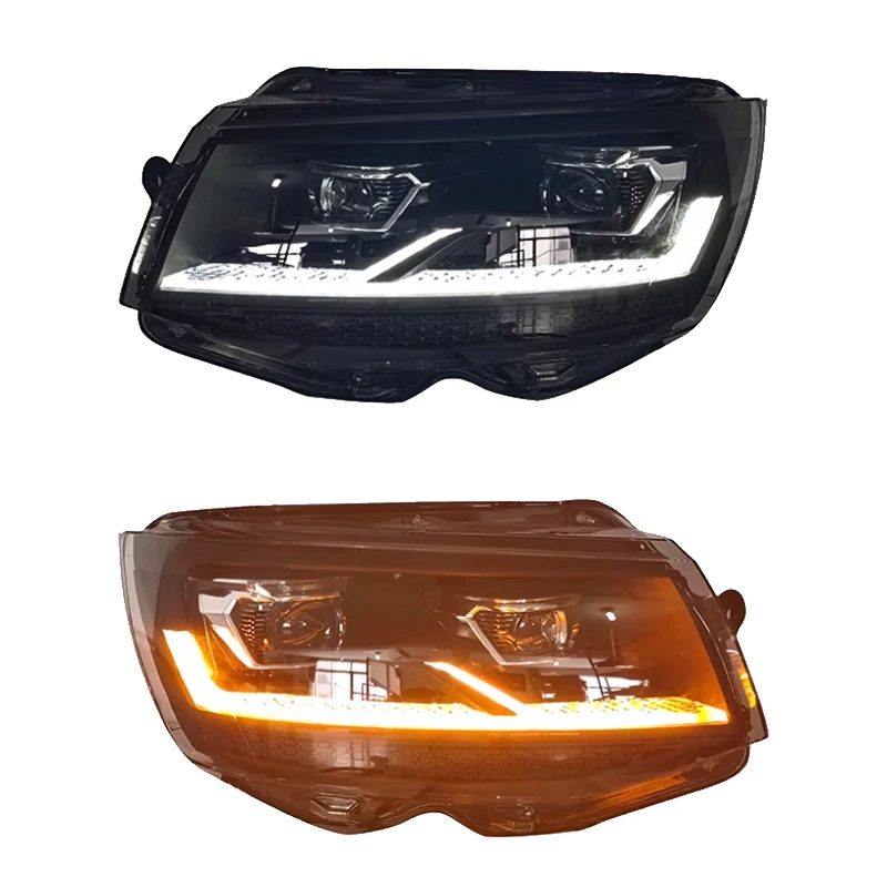 

For Volkswagen VW Multivan T5 Transporter LED Headlights 2010 2015 Head Lamp Upgrade T6 Style LED Head Light DRL Front Light