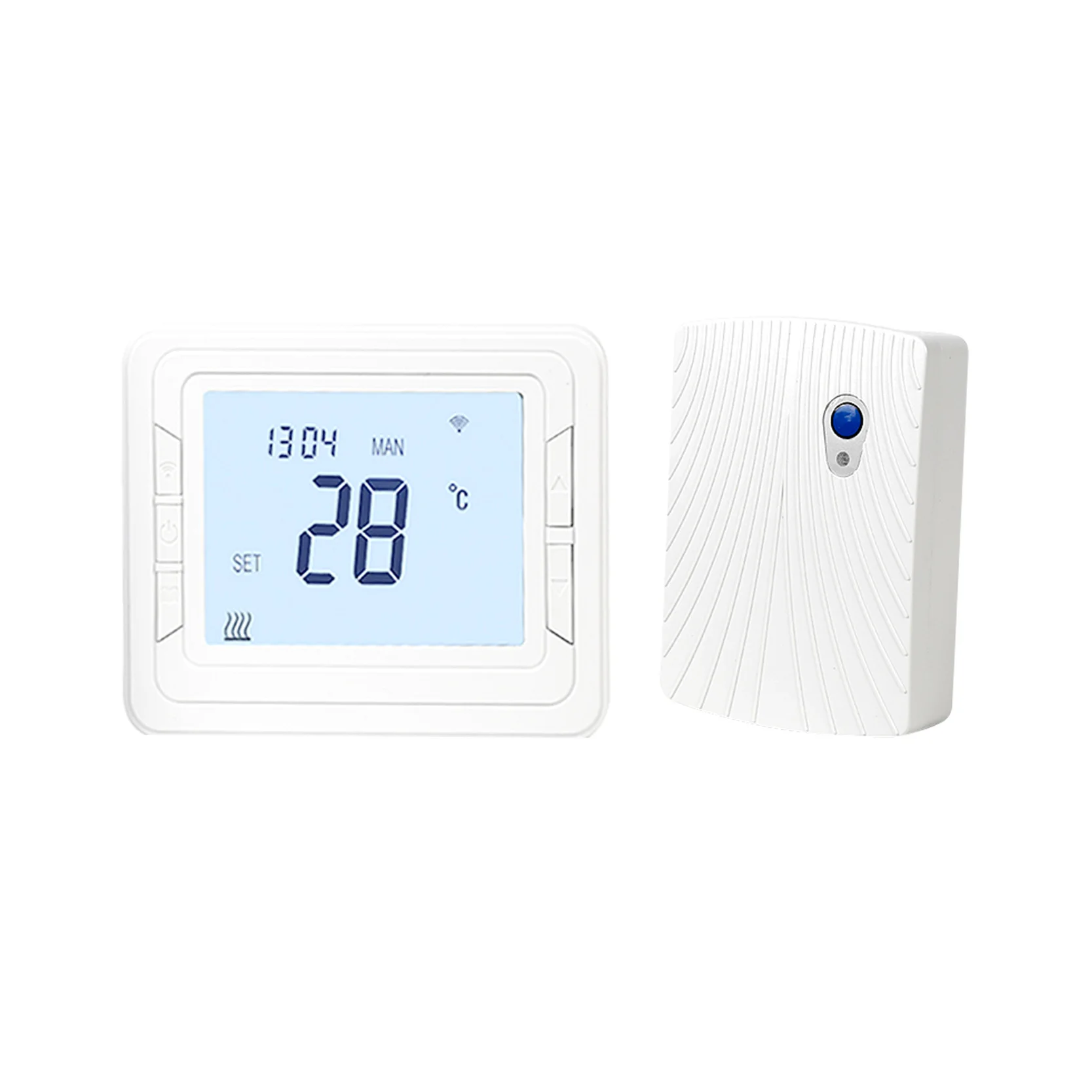 433MHz Battery Powered Water Floor Heating Wireless Room Thermostat