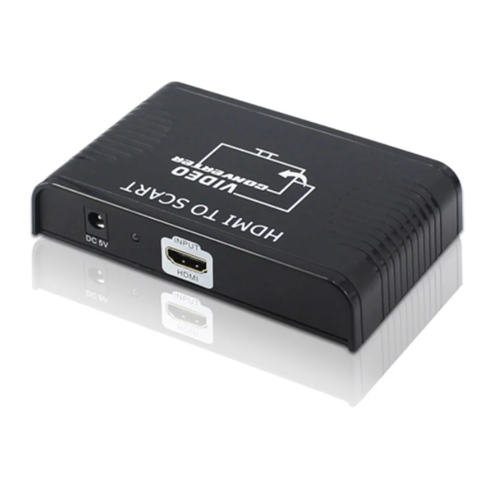 HDMI to Scart converter HDMI to Scart cable video audio converter HDMI in to Scart out(composite video mode only)