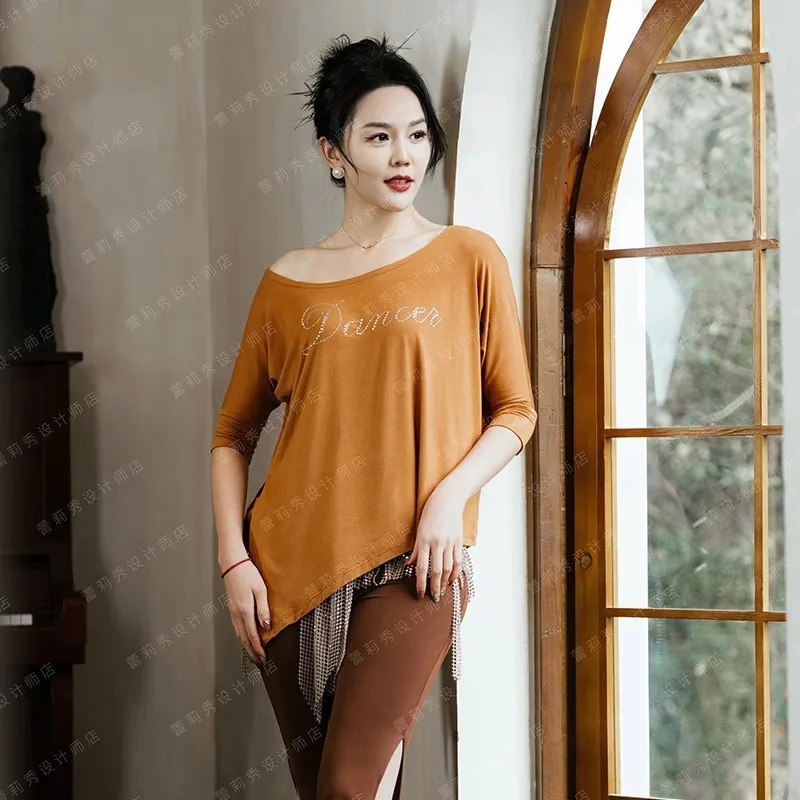 Customized Tassel Short Skirt Top Sexy Belly Dance Skirt Practice Performance Costume Exotic Dancewear Indian Clothes Women