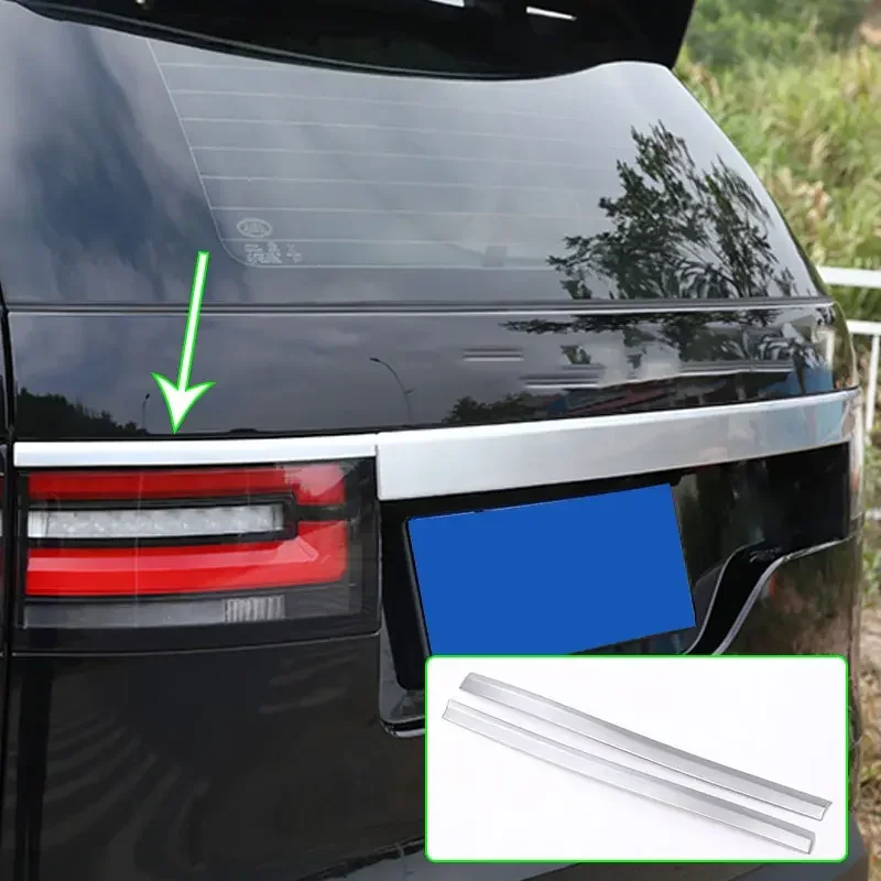 Suitable For Land Rover Discovery 5 Modification New Discovery 5 Trunk Tailgate Decoration Bright Strip Body Rear Label fast