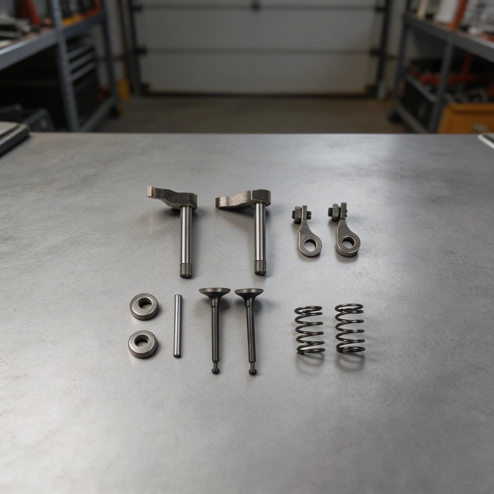 Engine Valve Rocker Arm Kit Metal 11 Pieces for GX35140 GX35 GX140 Suitable for Lawn Mower Grass Trimmer Machines