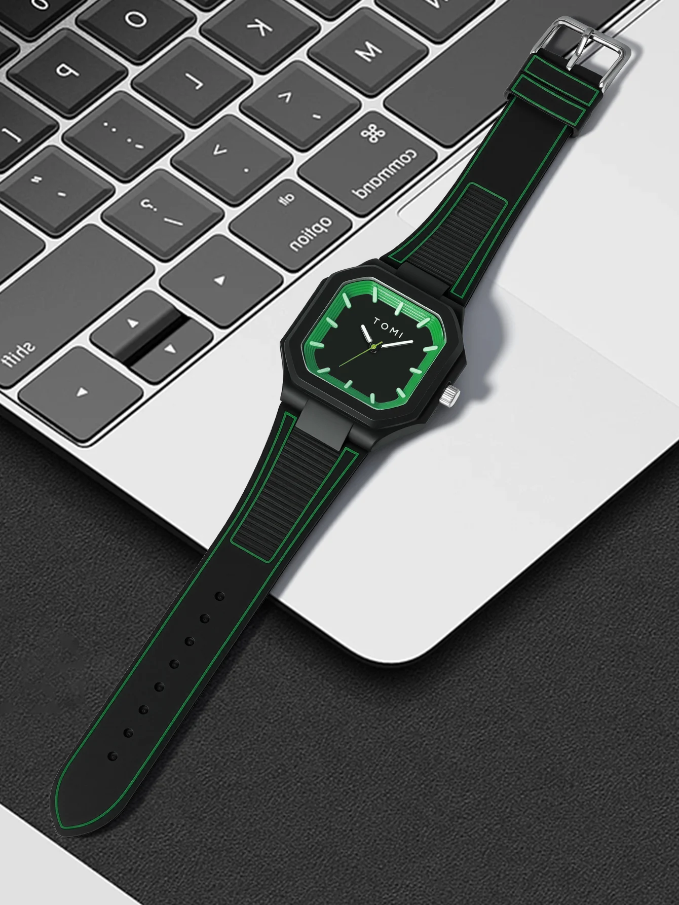Men's Trend Quartz Watch, Casual Style