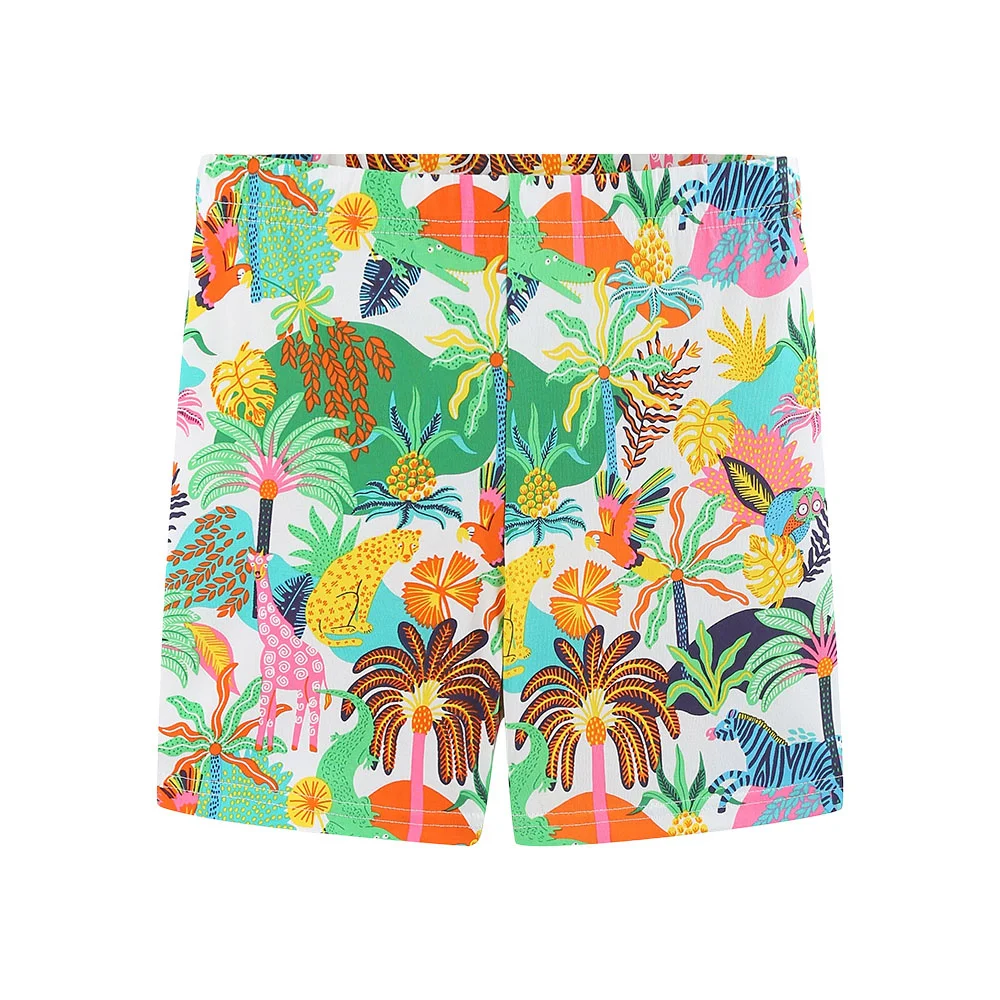 

All Printed Kids Girls Shorts 2-7T Baby Girls Floral Trousers Children's Floral Patterned Pants