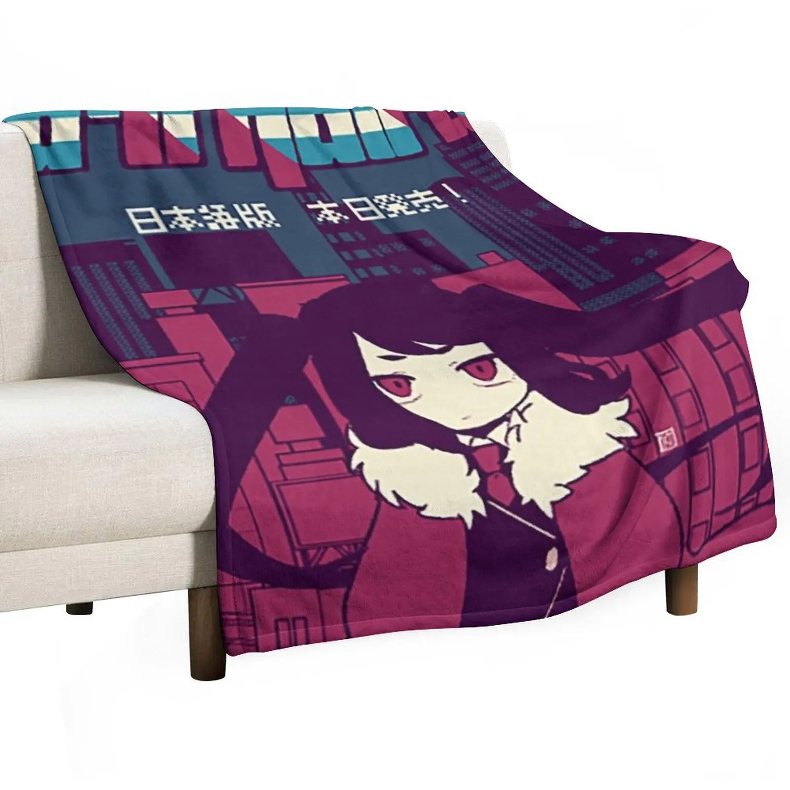 Jill Stingray (VA-11 Hall-A) Throw Blanket Comforter Bed Fashionable Nap Blankets