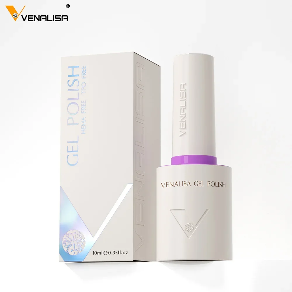 Venalisa 10 ml TPO-freier, ultraschlanker, langlebiger Diamant-Top-Lack, Anti-Gelb, kein Abwischen, Nagel-Maniküre, Soak Off UV-LED-Nagelgel-Nagellack