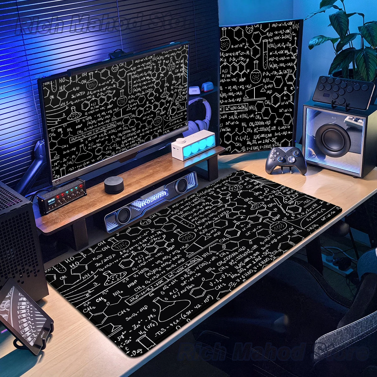 Equation Large Mouse Pad Pc Gamer Math Chemistry Physics Objects Gaming Accessories Teclado Mat Deskmat Laptop Extended Mousepad