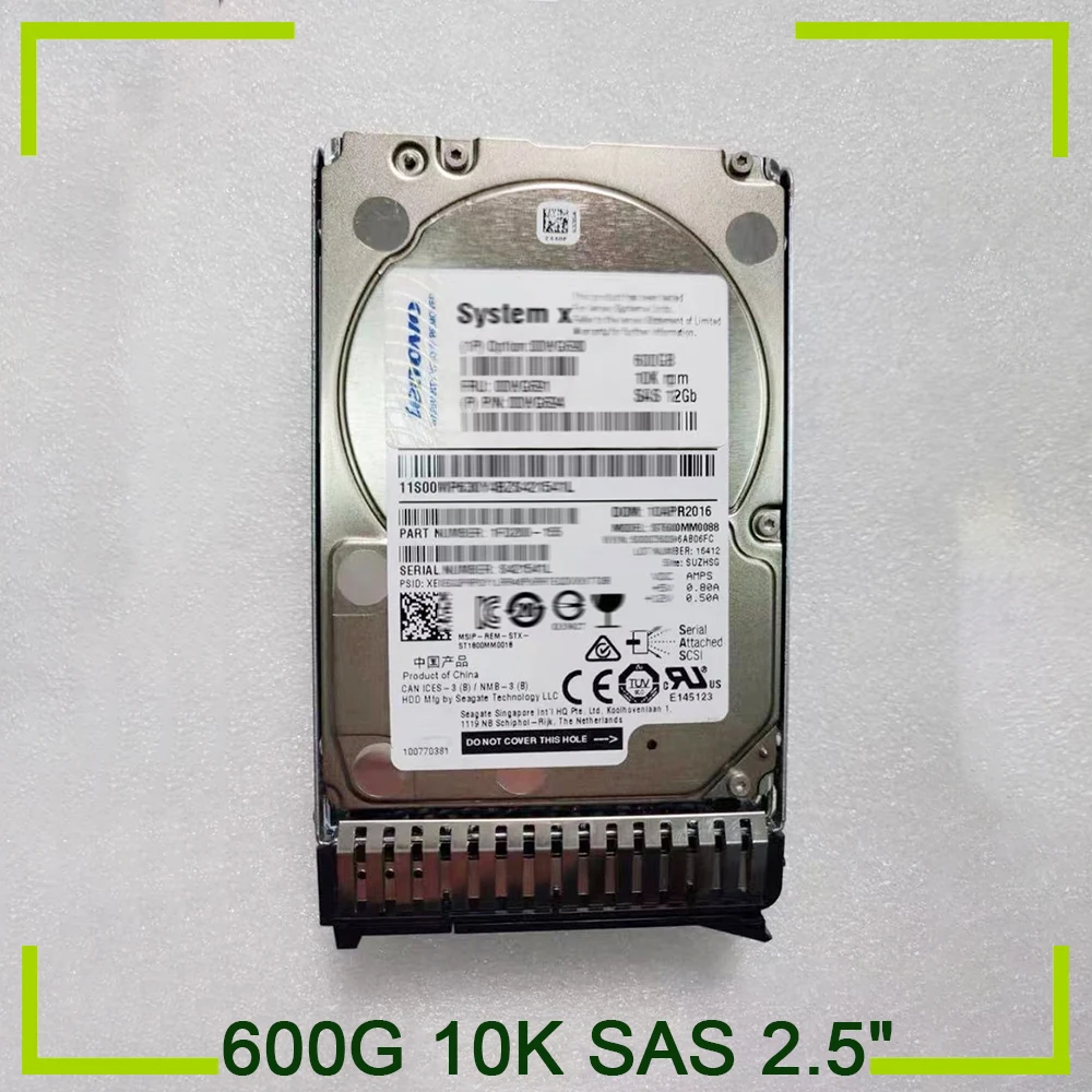 

For IBM Server Hard Disk 600G 10K SAS 2.5" 12gb 00WG690 00WG691