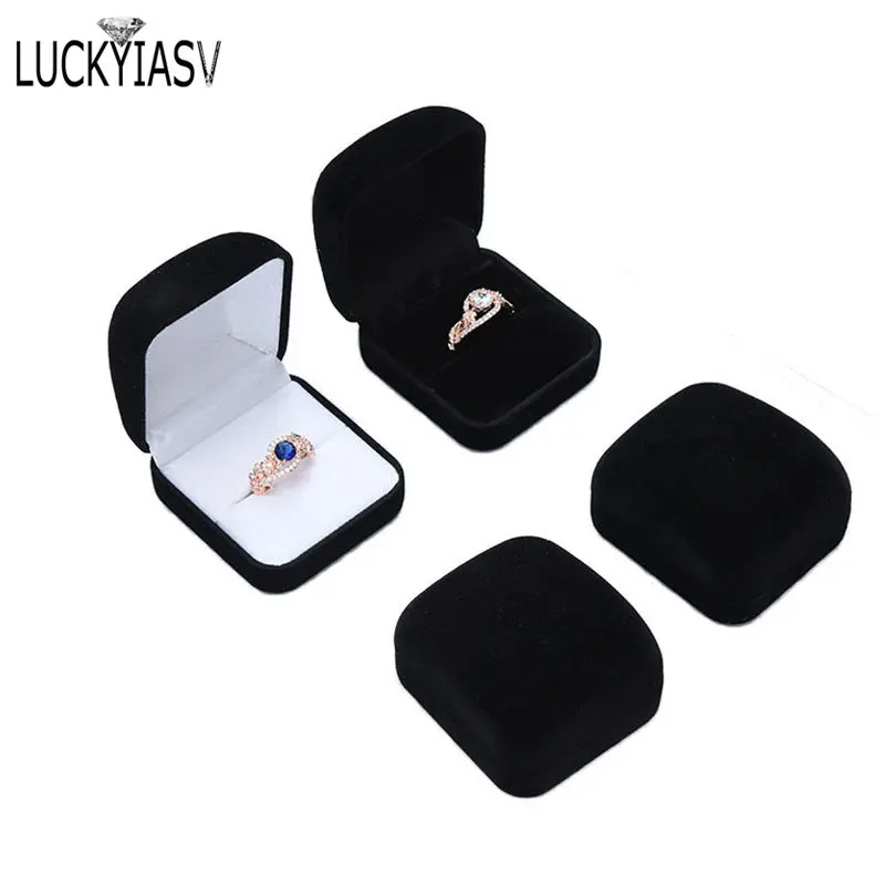 

Wedding Prposal Gift Box Earrings Organizer Rings Container Trinket Box Ring Box Jewelry Organizer Packaging Box