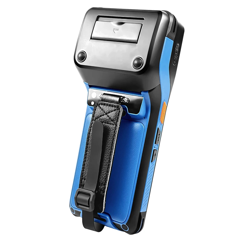 F9860 Handheld PDA Data Collection PC 5.5-inch Ocr Android 13 4GB+64GB Rugged Barcode Scanner PDA with Built-in Thermal Printer