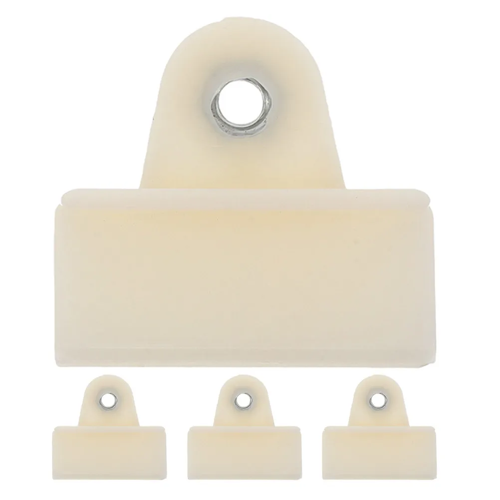 4Pcs Plastic Glass Fixed Clip Set for Automobile Window Regulator Guide Glass Channel Clips Secure Hold No Tool Installation