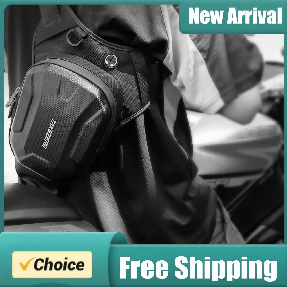 

Водонепроницаемая мотоциклетная сумка на бедро, большая вместительная поясная сумка для активного отдыха, велосипедная сумка через плечо для спорта и поездок