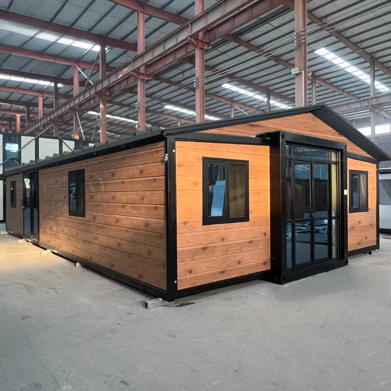 Portable Prefabricated Luxury Modular Homes 20ft  40ft Expandable Container Cheap 1 2 3 4 Bedrooms Tiny Homes