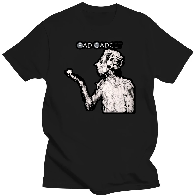 New Fad Gadget Frank Tovey Punk Rock Music Legend Men's Black T-Shirt S-3XLShort Sleeve LeisureTop Tee Men T Shirt