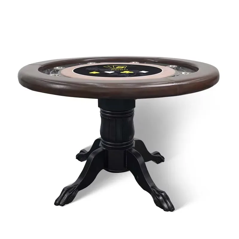 120*120cm Customized Home Desktop, Luxurious Custom-made American-style Entertainment Table