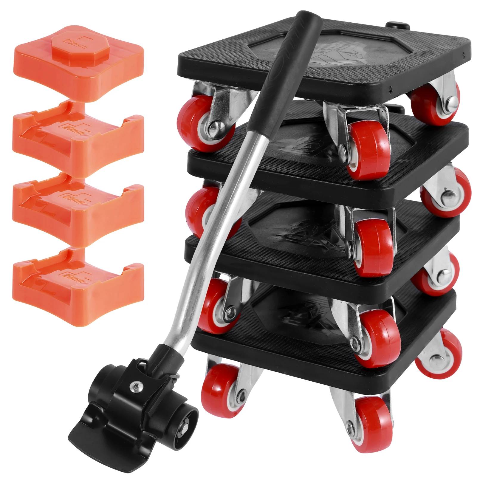 Furniture Roller Mover Tools Heavy Duty Furniture Lifter Labor-Saving Appliance Sliders Easy Safe Large Furniture Mover Tool Set