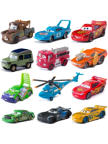 Disney Pixar Cars 3 Lightning Mcqueen Toys Mater Model Collection 1:55 Diecast Vehicles Alloy Car Toy For Children Gifts