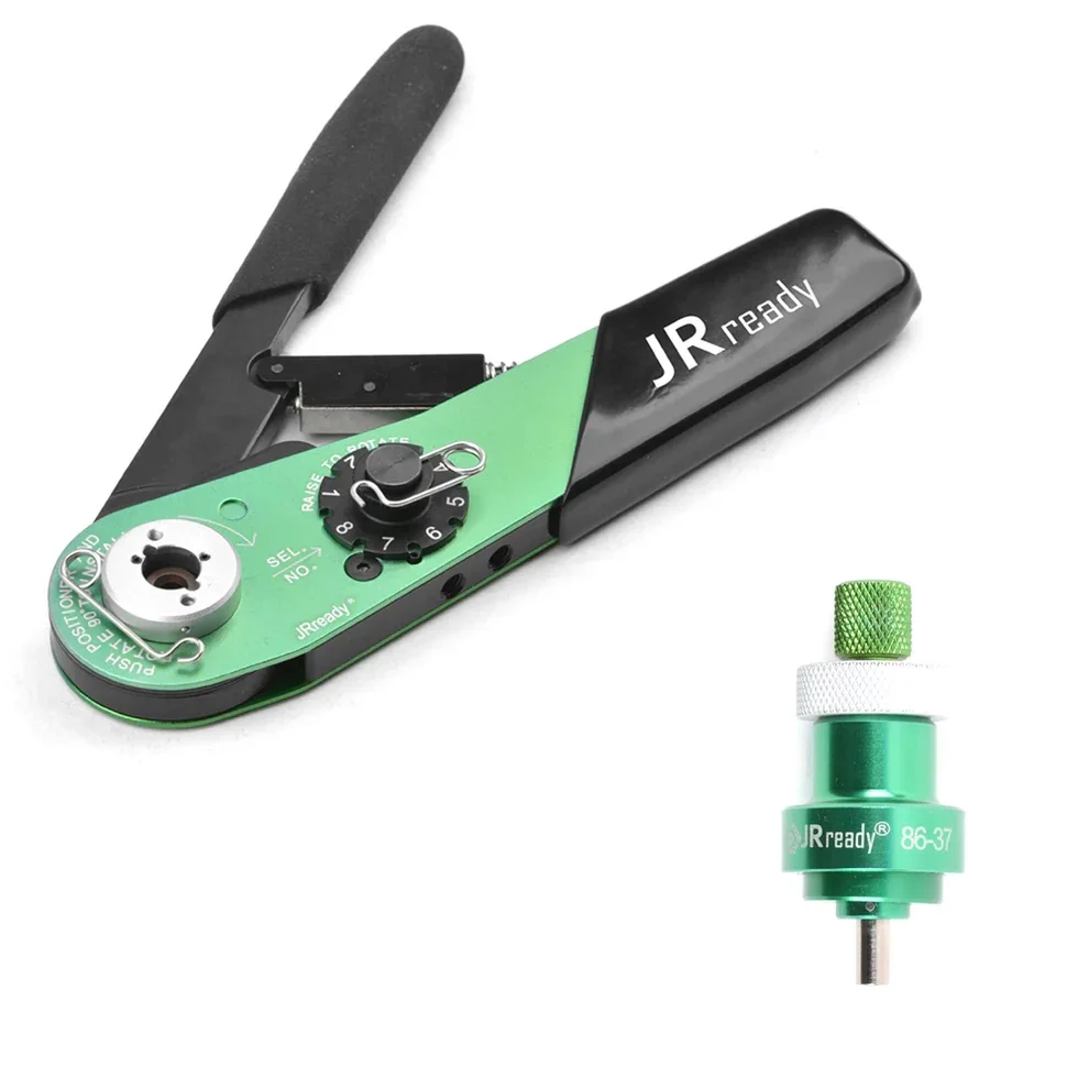 conjunto de ferramentas jrready st2011 para a maioria das miniaturas alicate de crimpagem 8637 posicionador 1628 awg 32 mm2008 mm2 yjq w7a 01