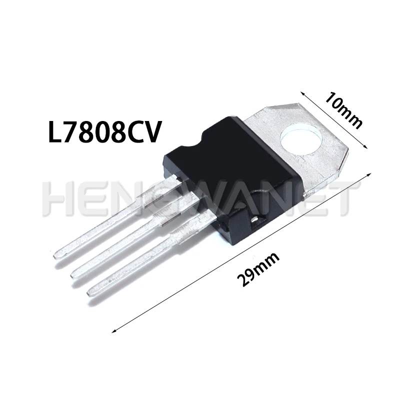 10PCS LM7805 L7805CV L7806 7808 7809 7812 7815 7818 7824 TO-220 Transistor Voltage Regulator