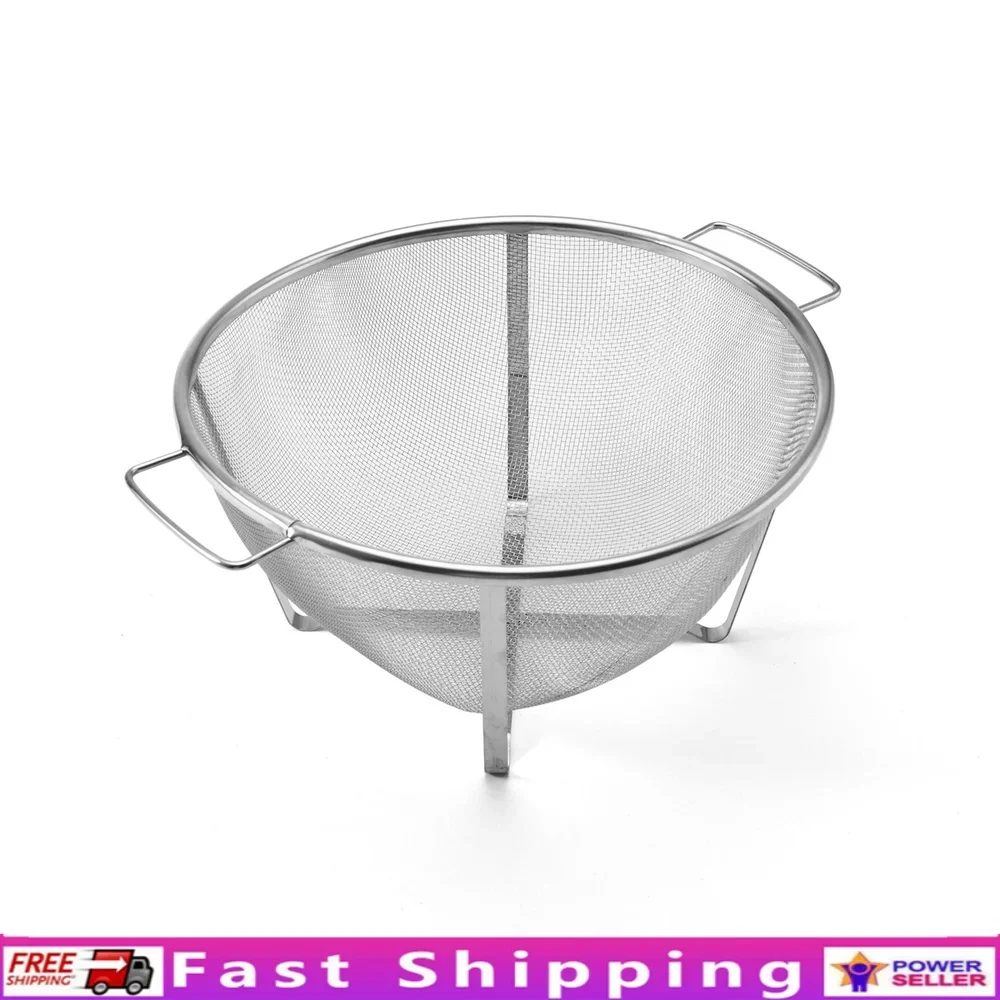 

Классическая корзина для ситечка из нержавеющей стали, проволочная сетка, сушилка для макарон, фруктов и овощей, можно мыть в посудомоечной машине, кухонные инструменты, кухонные гаджеты