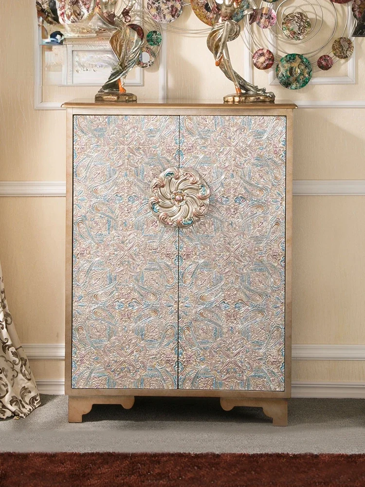 Hotel Advanced Partition Sideboard Cabinet Hall Cabinet Entrance Cabinet Villa Mansion Storage Shoe