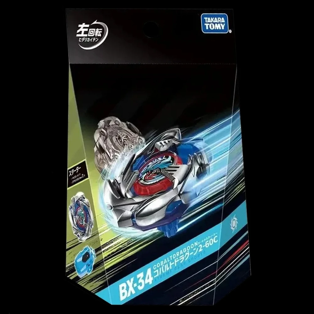 GENUINE TAKARA TOMY BEY X BX-34 Cobalt Dragoon 2-60C BLADE