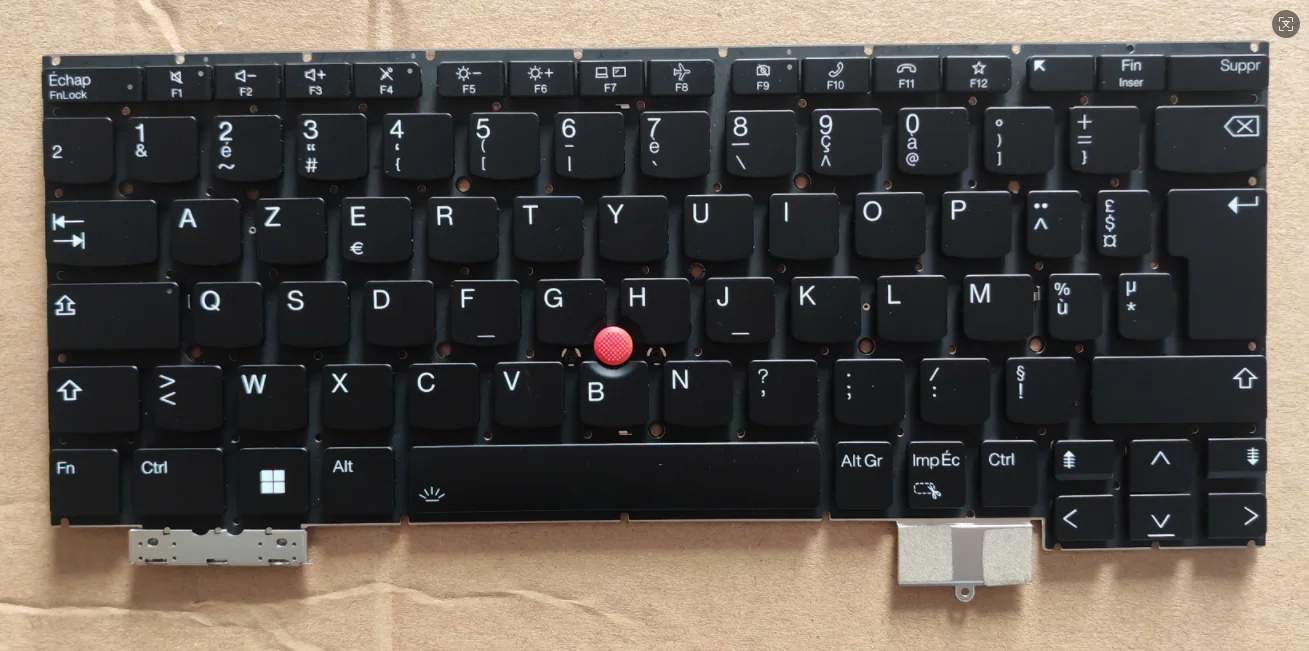 

NEW Azerty French/Latin Spanish For Lenovo IBM Thinkpad X13S Gen1 Laptop Backlit