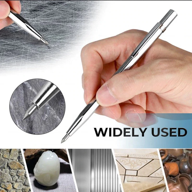 Glass Cutting Tool Diamond Glass Cutter Carbide Scriber Hard Metal tile Machine Lettering Pen Engraver Glass knife Scriber