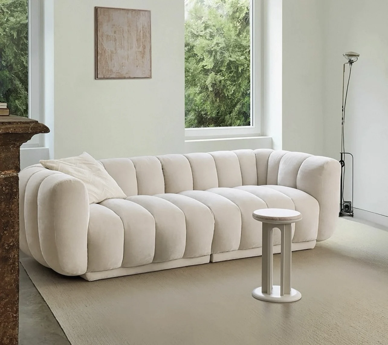 E 3-Seat Modern Sofa Set For Office Reception Multiple Combinations For Apartment Home Office & Living Room Use