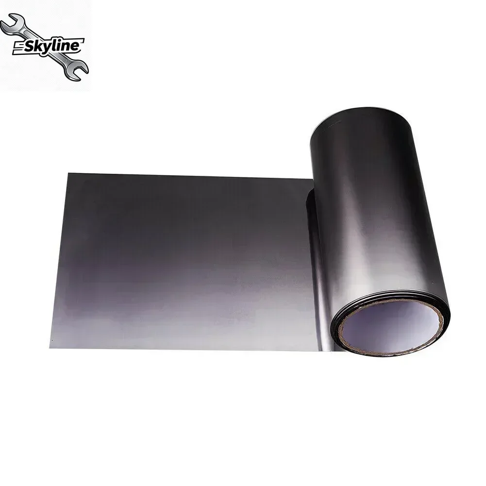 New Car Sun Front Film Water Resistant With Scraper Front Windshield PVC Stretchable Strip Sun Visor 20CMx150CM