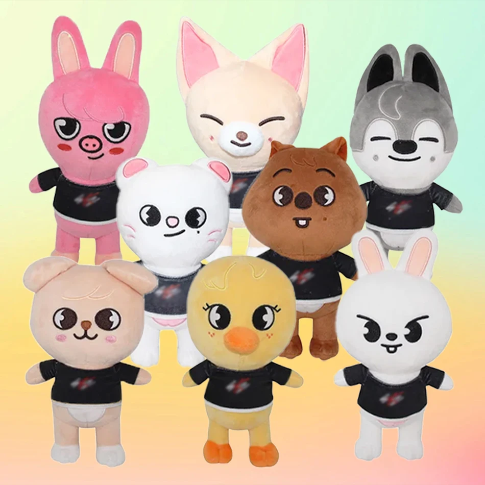 

20cm Cute Stuffed Kawaii Cartoon Toy Stray Children's Animal Doll Companion For Fans Birthday Present Wholesale