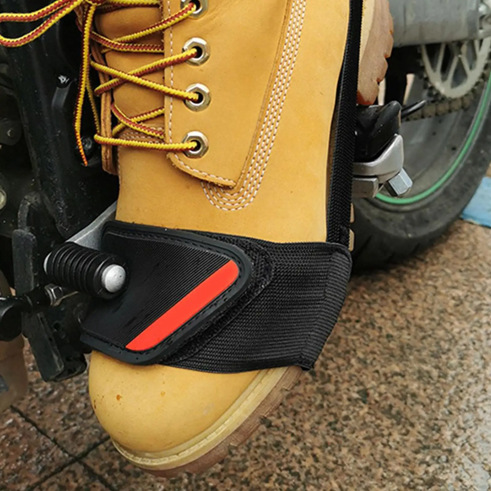 Motorcycle Shoe Protector Anti-Slip Motorcycle Shifter Cover Cycling Supplies for Road Adventure Off Riding Snow Motocross