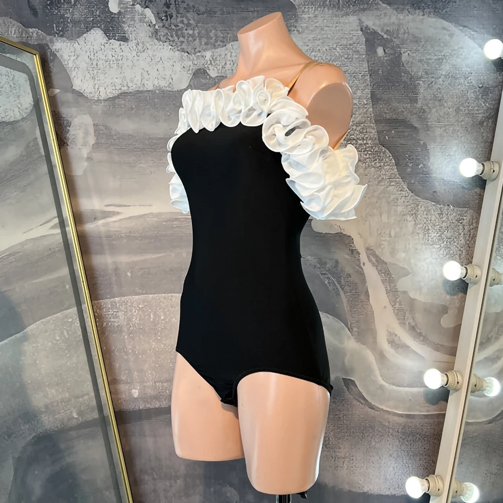 Wysokiej jakości strój do ćwiczeń tańca, sukienka na imprezę, taniec towarzyski, sukienka na zawody, temperamentna sukienka flamenco, strój walca z odkrytymi plecami.