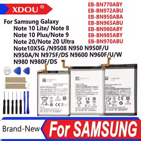 New Battery EB-BN770ABY EB-BN972ABU For Samsung Galaxy Note 10 Lite puls 8 9 20 Ultra 10X 5G N975F N950 N960F N980F Batteria