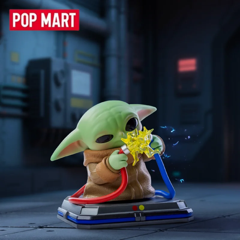 POP MART Star Wars Grogu Tiny But Mighty Series Blind Box Toys Mystery Box Guess Bag Anime Figure Desktop Ornaments Collection