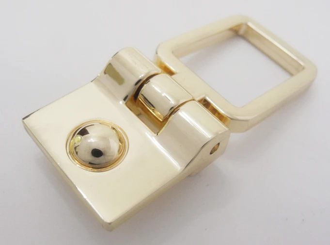 

1pc Gold Metal Bridge,Metal Bar with Removable Square Ring,metal hardware,Chain Connector CC-027