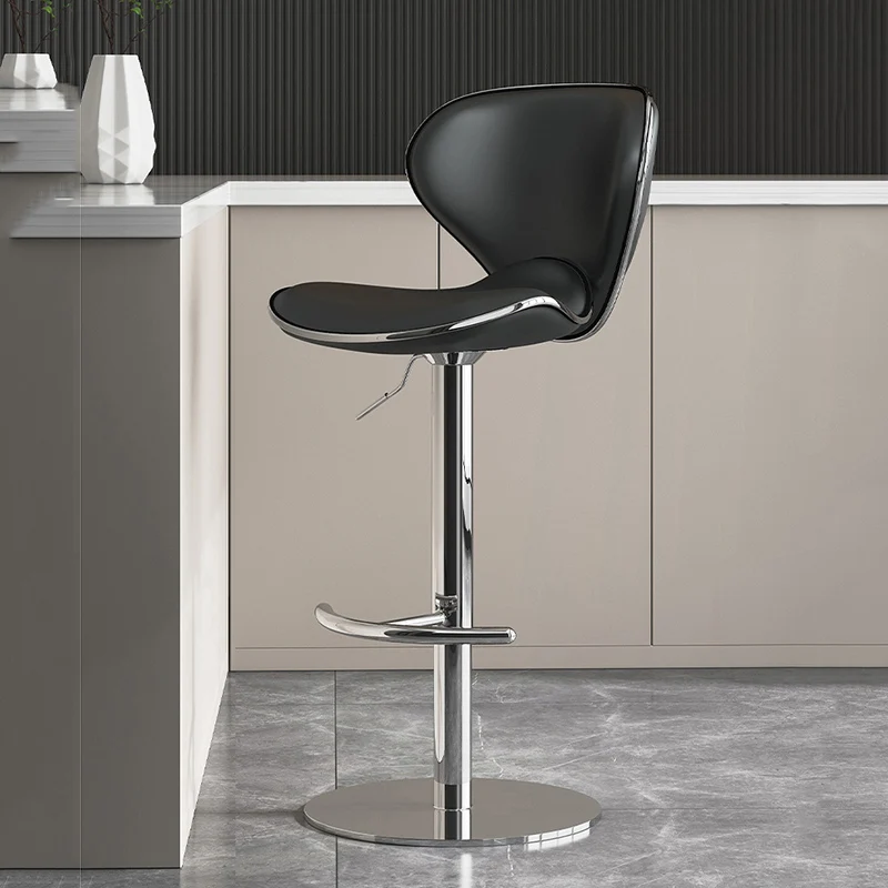 

/Adjustable Swivel Bar Stools Restaurant Counter Living Room Comfortable Bar Chairs With Back High Chaise De Barr Home Furniture