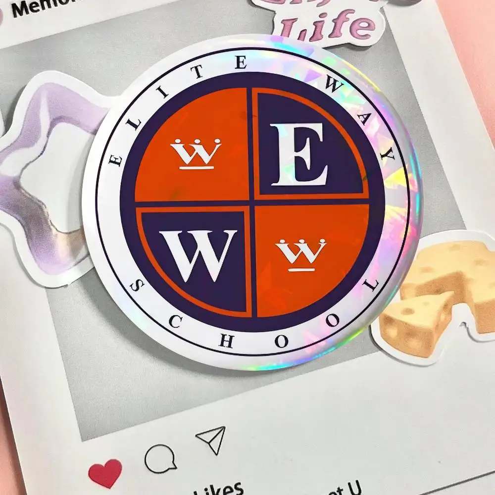 Elite Way School Rebelde Way Round Badge Lapel Pin Backpack Clothing Jewelry Accessories Gift Brooch