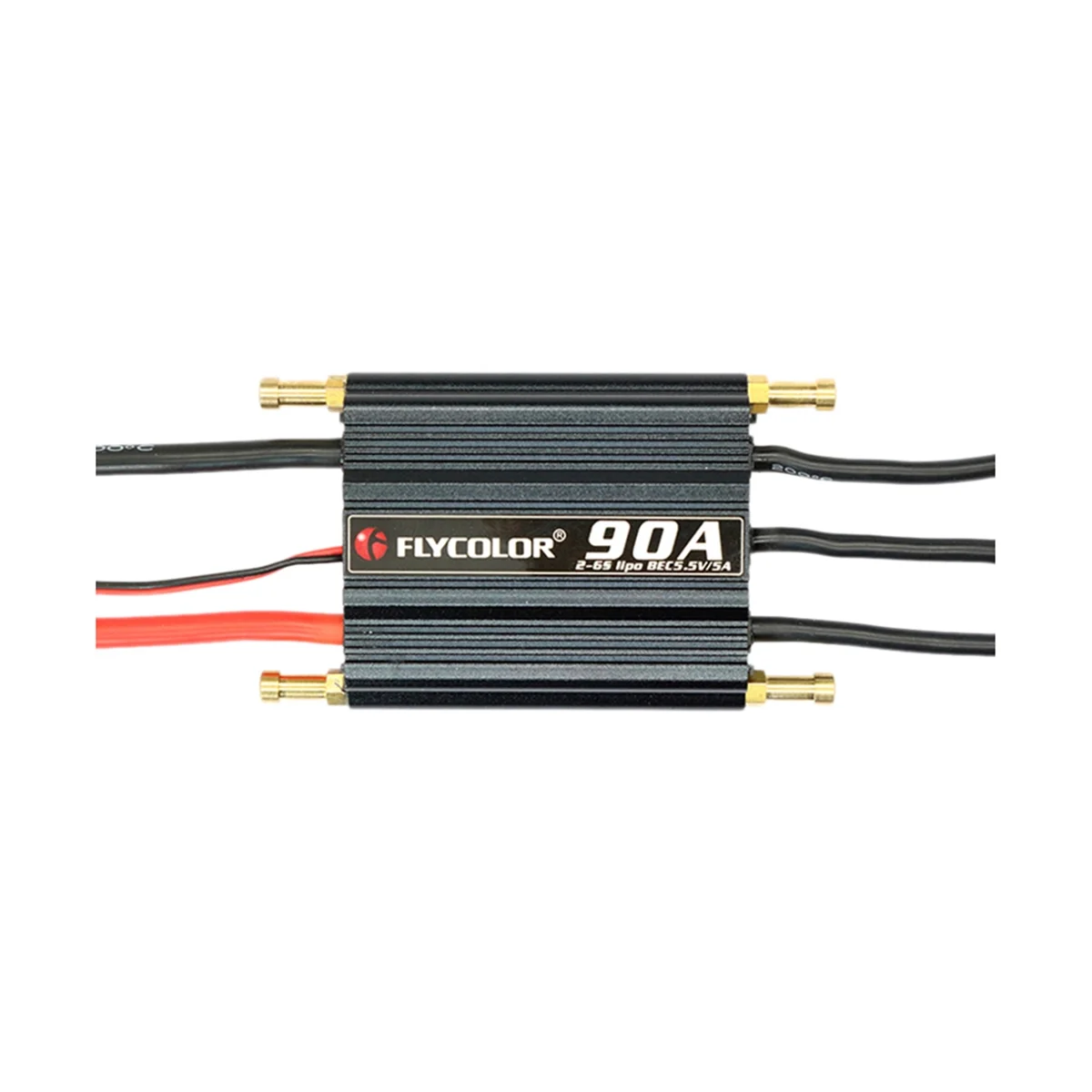 

Flycolor 90A Brushless ESC for RC Boat 2-6S with 5.5V/5A BEC Upgrade Parts