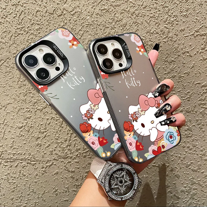Hallo Kitty Katze Bogen Cartoon Nette Fall Für OnePlus 11 12 11R ACE 3 2 3V 2V 3 Pro Nord 3 N20 SE N30 SE N300 PC Telefon Fall Abdeckung