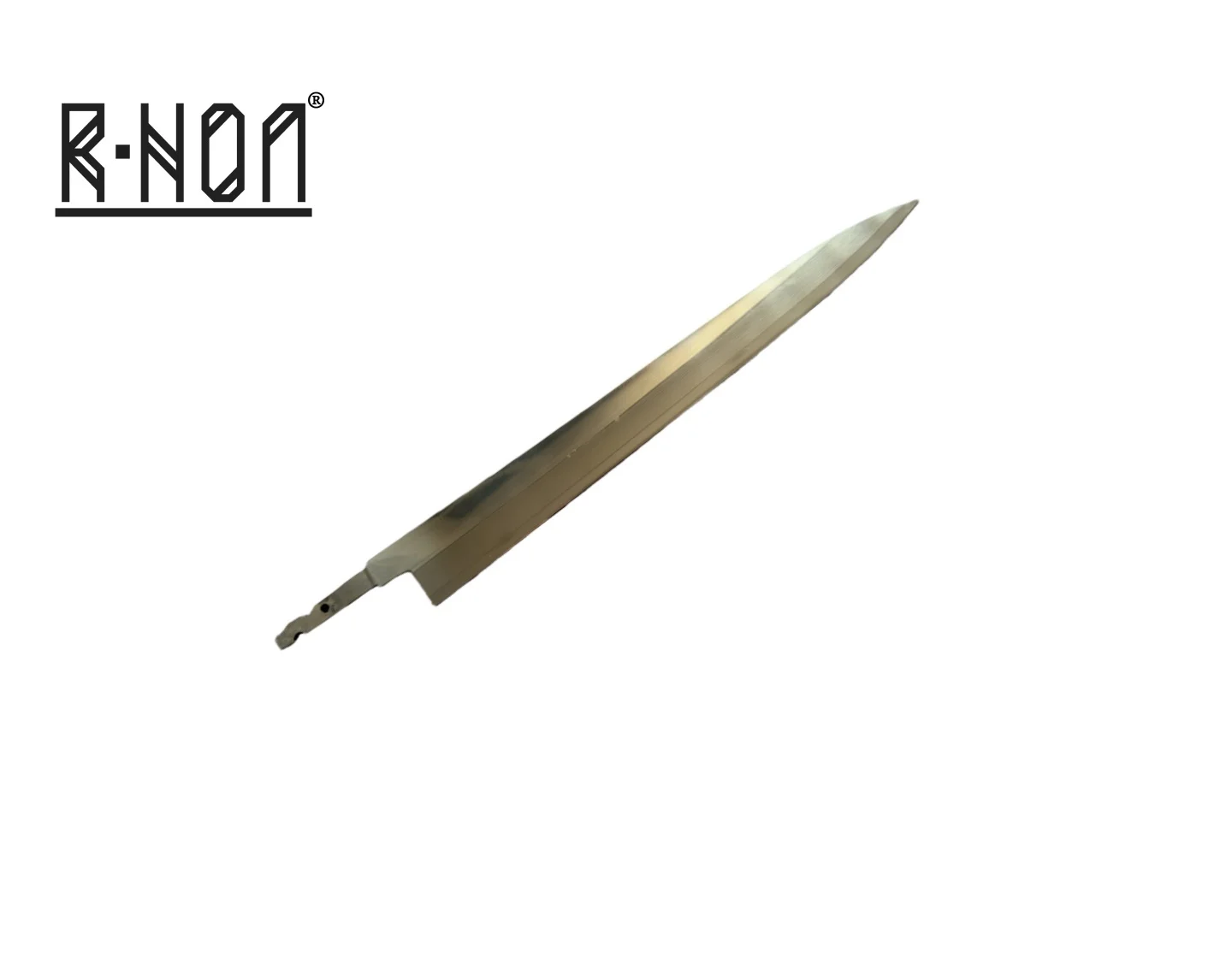 RHON DIY Yanagiba Knife Blade Chefs VG10 Damascus Steel Blank Blade Salmon Sashimi Sushi Slicing Kitchen Knives Without Handle