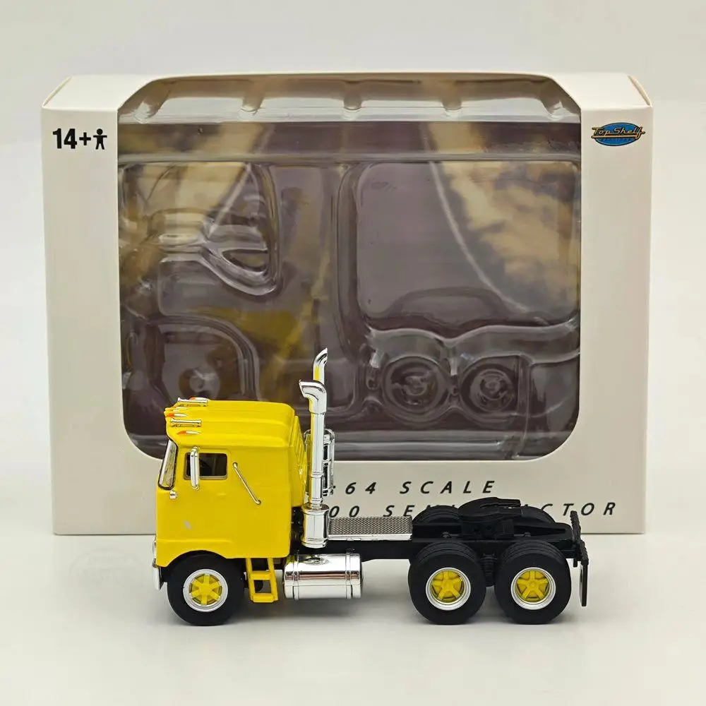 

Top Self Replicas 1/64 for F700 Semi Tractor Trucks Diecast Sleeper Model Car Miniature Limited Collection Toy Vehicle Models