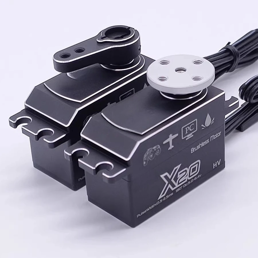 

X20 20kg 6-8.4 v 0.045s high pressure speed all metal teeth waterproof brushless large torque