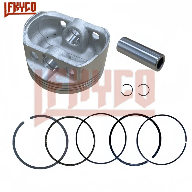 65.5mm Big Bore Motor Piston Rings Kit for Honda CBF150 XR150 Upgraded CBF200 XR200 Pin 14mm*39mm Motorcycle Cylinder Accesories