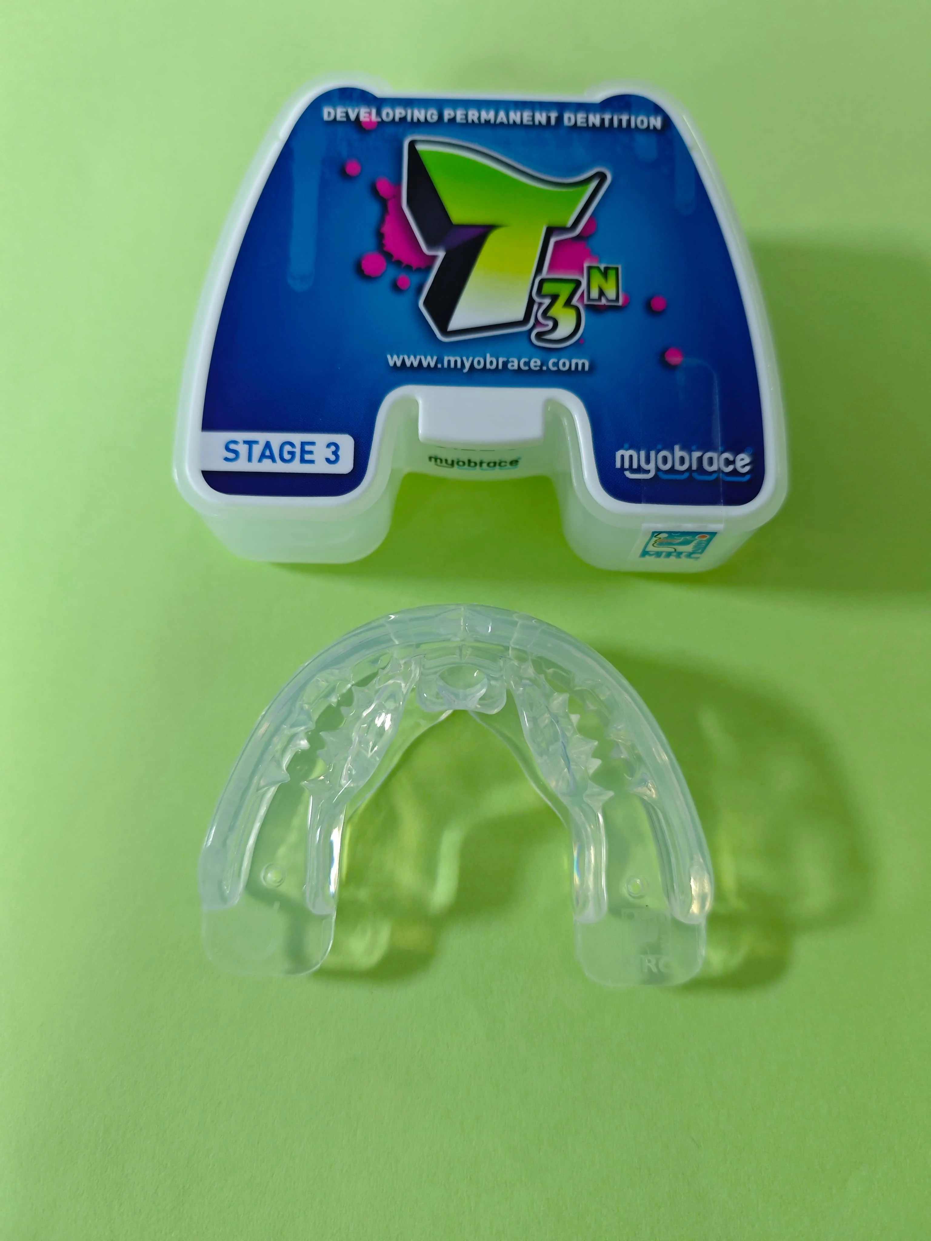 

Dental Muscle Function Appliance Myobrace T3N Alignment System Dental alignment (transitional) Adolescents Aged 10-15