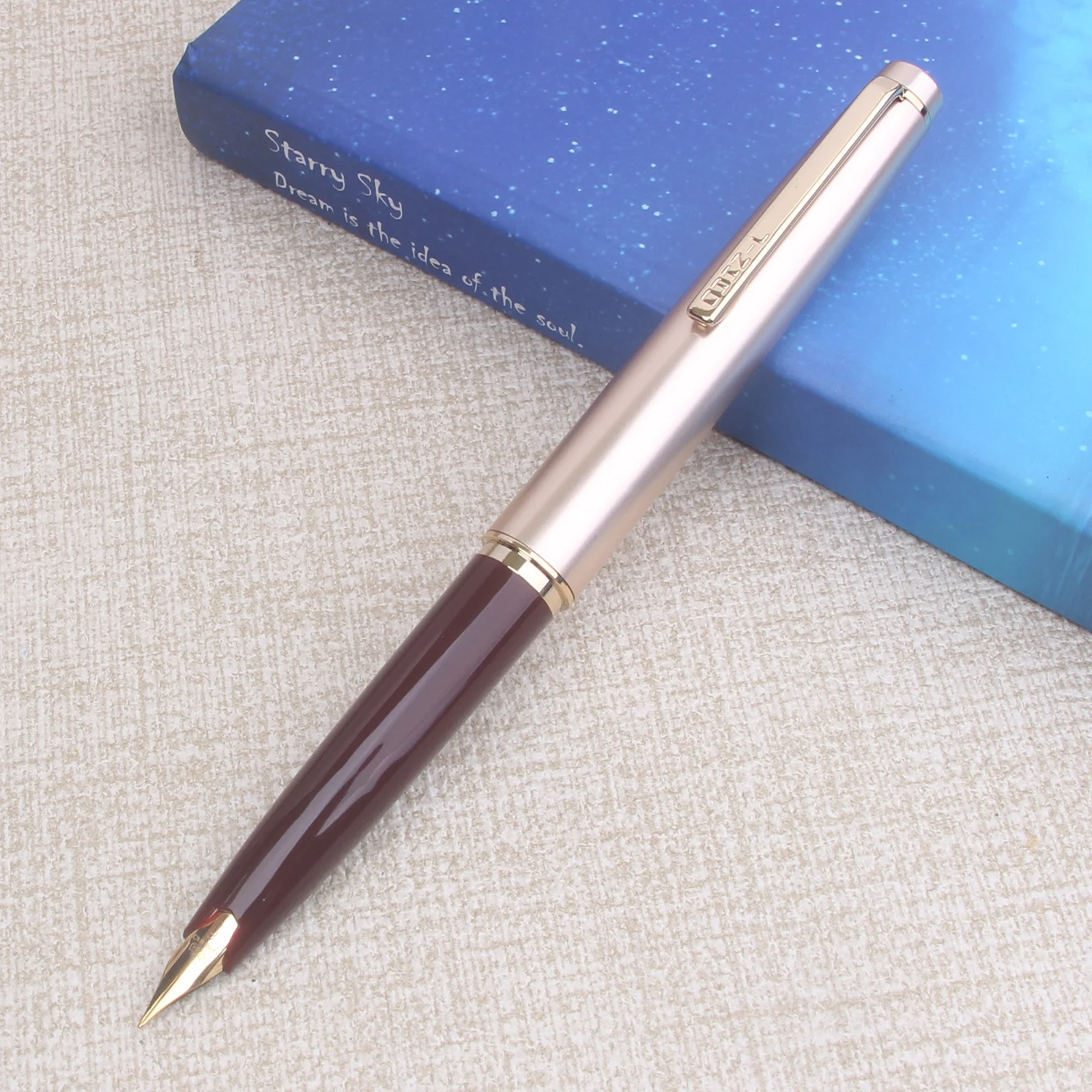 2 Pcs/Lot Limited Jinhao 59 Series Fountain Pen Mini Short Steel 0.38mm/EF/F/Bent Portable Pocket Pen Office Supplies Stationery