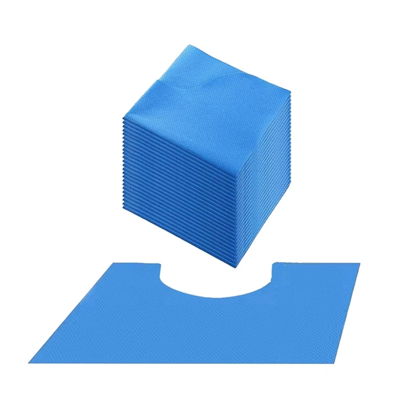 BAAG-20 حزمة من سجادات المرحاض للاستعمال مرة واحدة، واقي أرضية المرحاض الماص، سجادة أرضية المرحاض للاستعمال مرة واحدة، حصيرة المرحاض على شكل حرف U