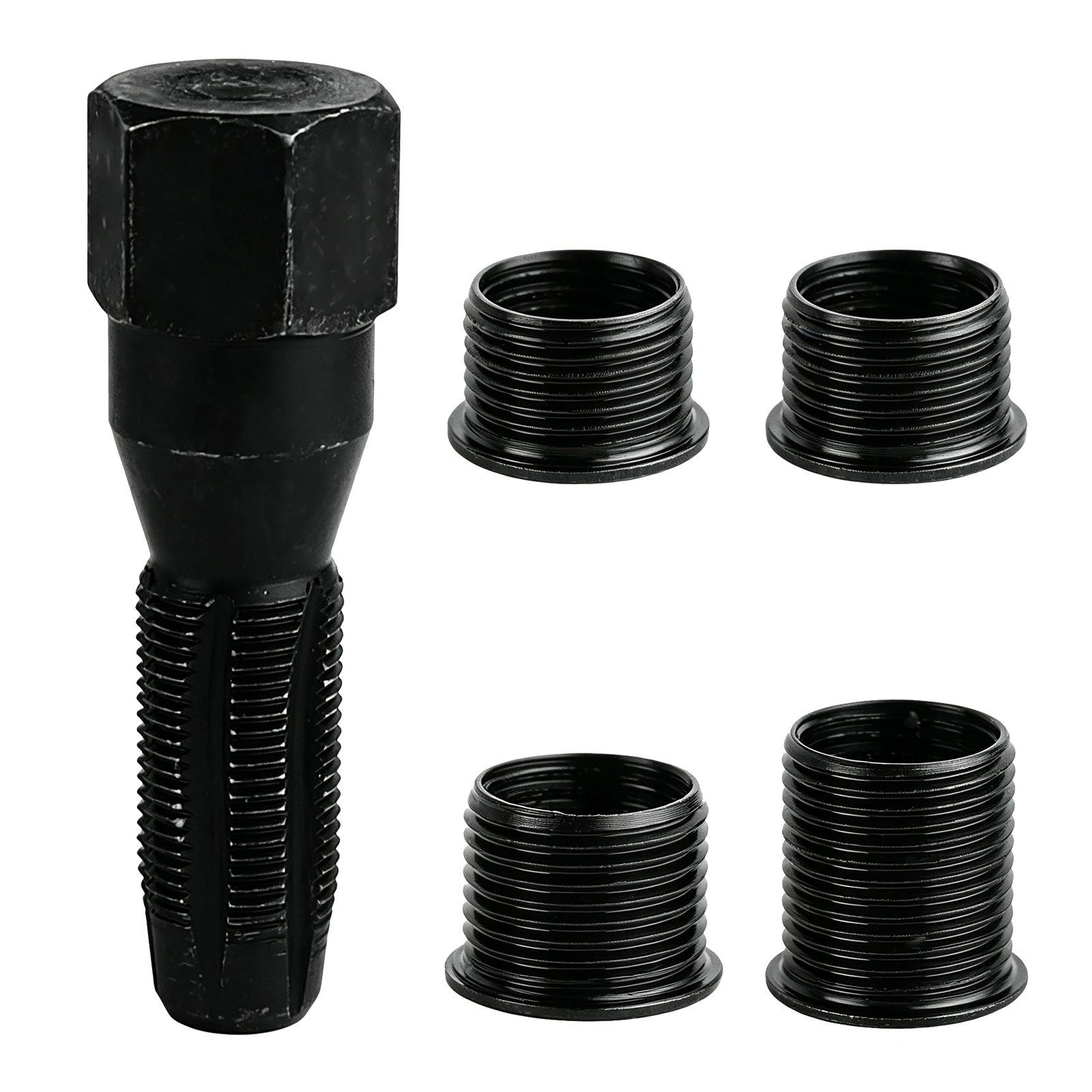 Auto-Werkzeuge M14 X 1,25 Zündkerzen-Gewindereparatur-Set 14mm Zündkerzen-Gewinde-Reparatur-Set 14mm Zylinderkopf-Gewinde-Reparatur-Set, 4 Gewindeeinsätze – Detail 6